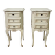 Pair of antique Louis XV style bedside tables, 3 drawers