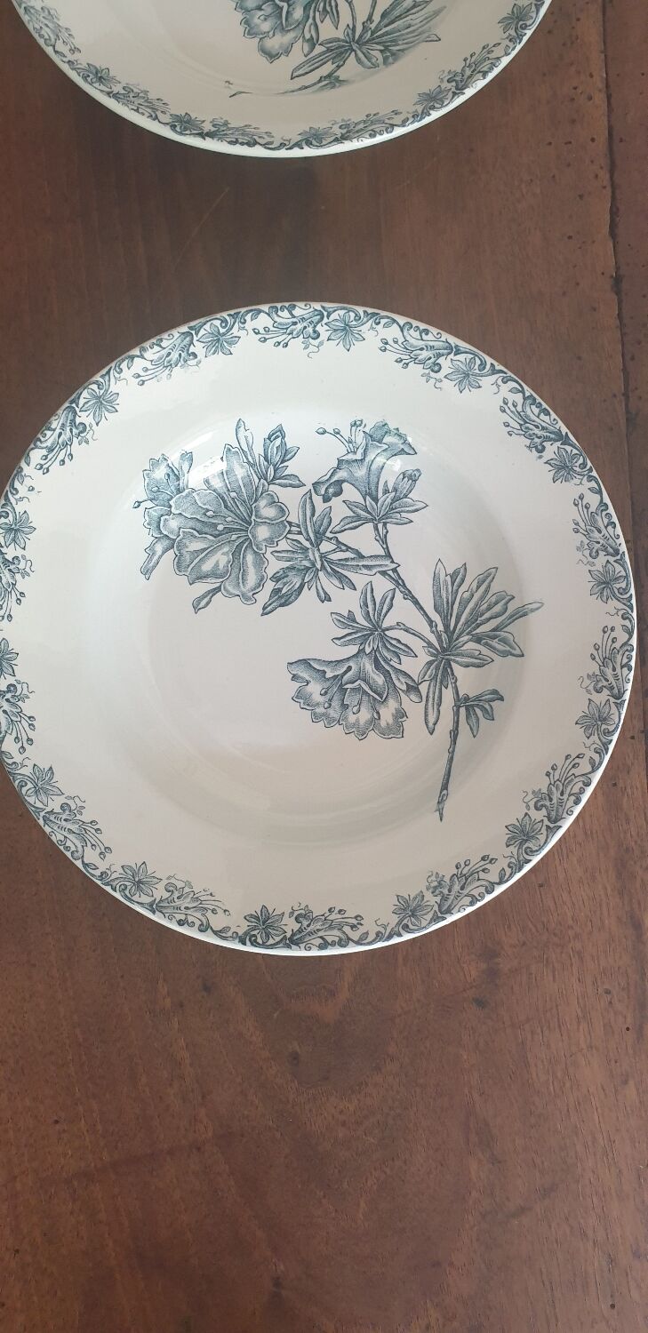 Four plates st Amand