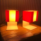 Pair of vintage lamps