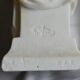 Charming Canova style children's statuette in marble powder (Italy)