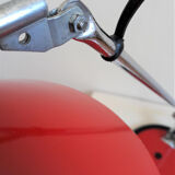 Vintage Lamp Aluminor red
