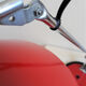 Vintage Lamp Aluminor red