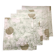 4 Christofle Palmier cotton satin napkins
