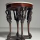Empire gueridon 19th century mahogany
