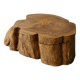 Boite en bois monoxyle, travail artisanal