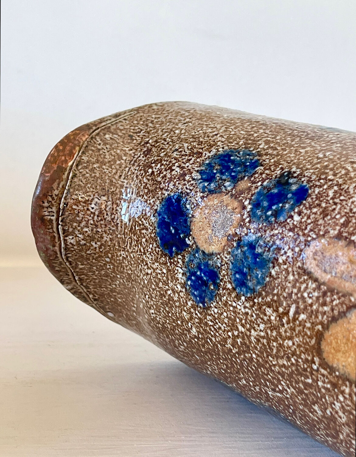 Stoneware jug by Jean Claude Monange.