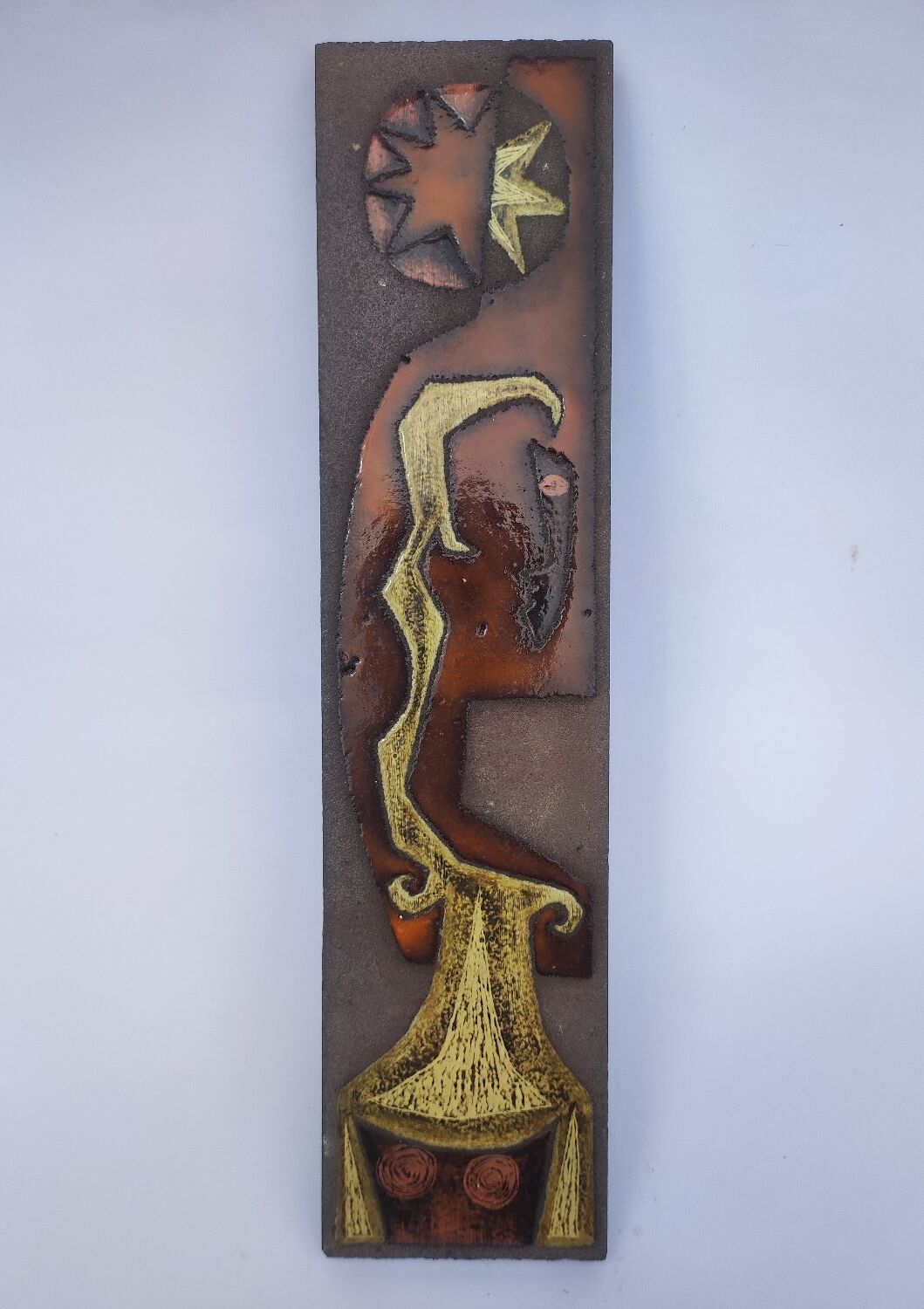 Lava plaque by Jean Jaffeux