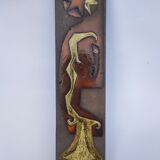 Lava plaque by Jean Jaffeux