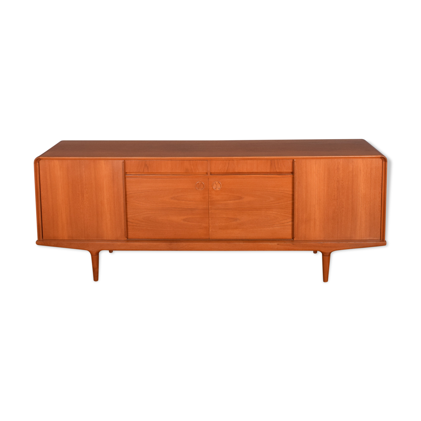 Restored Retro Teak Danish 1960s Clausen & Søn Sideboard