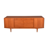 Enfilade retro en teck  Clausen & Søn danois des années 1960