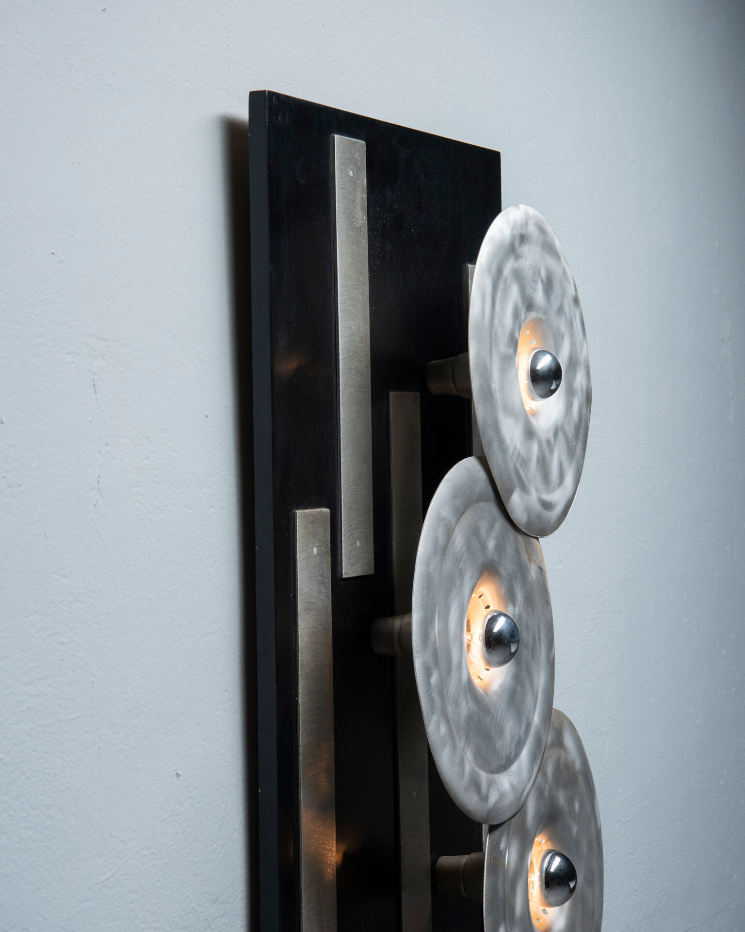 Sculptural wall lamp, Otello Ciullini - EF Viareggio, Italian, 1970s