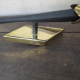 Applique torchère avec opaline
