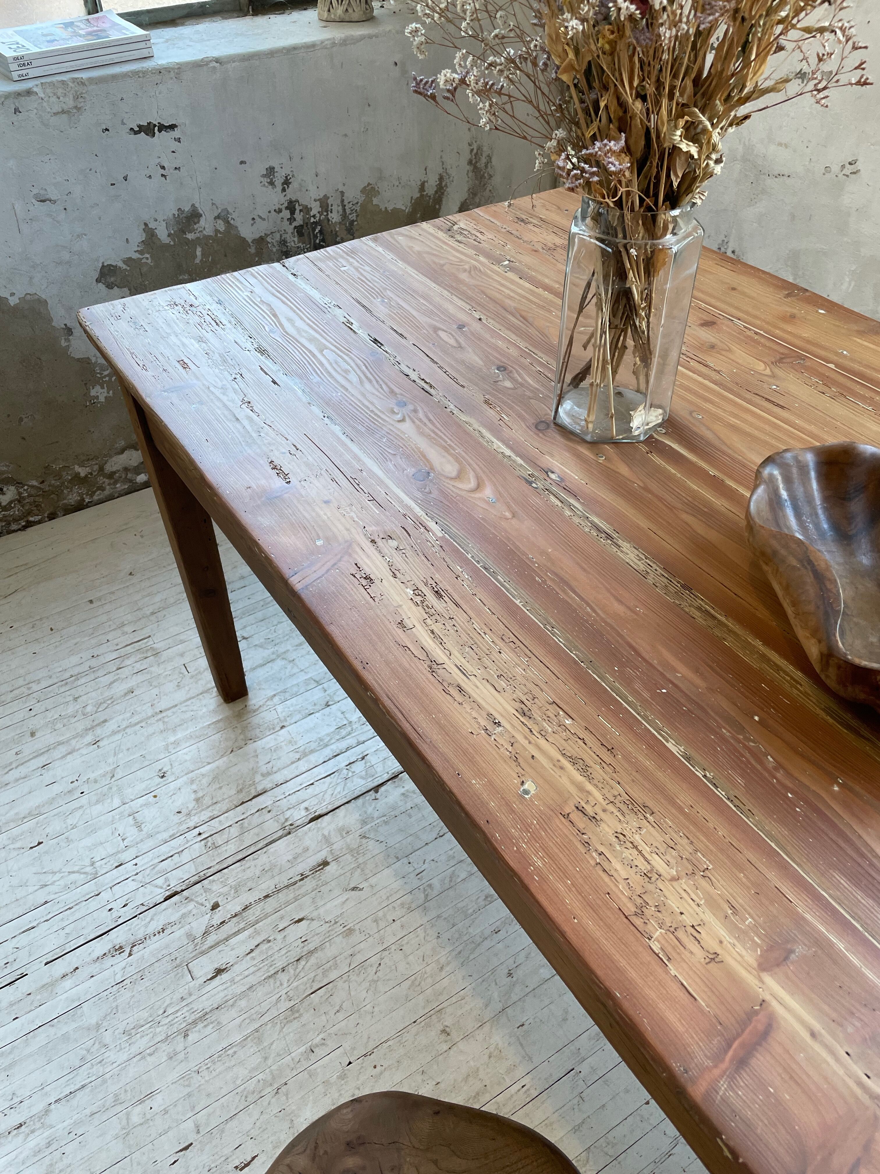Farmhouse table 2m pine