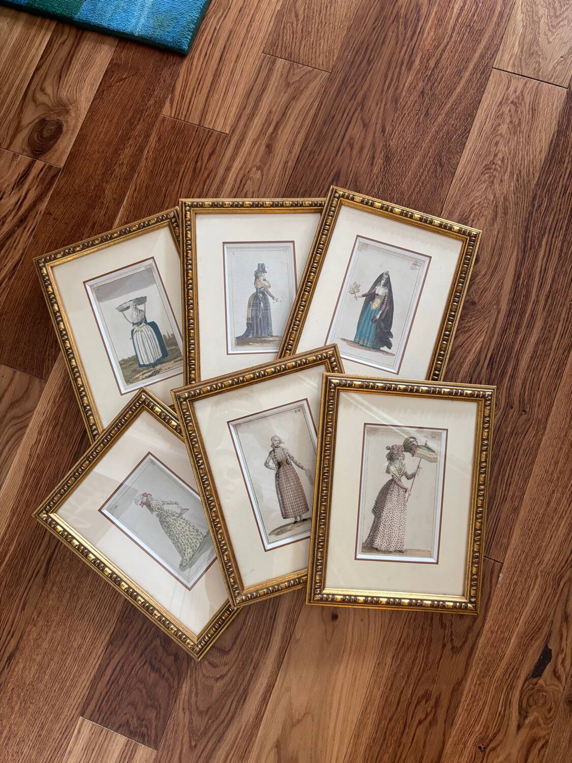 6 Costume engravings