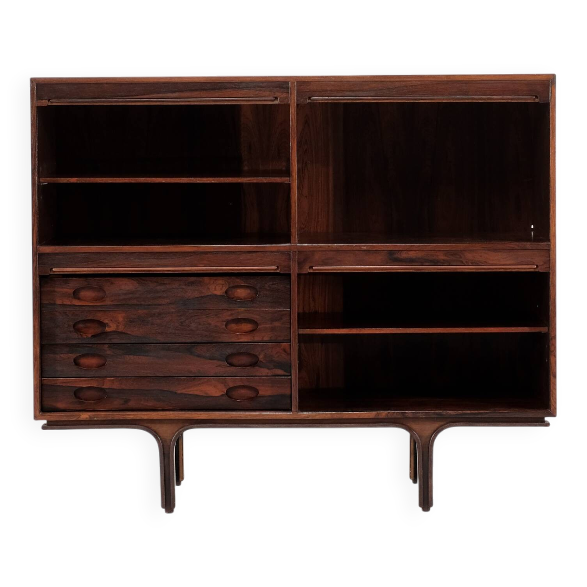 Buffet modèle 504 conçu par Gianfranco Frattini pour Bernini, Italie 1960s.