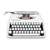 Typewriter hermes baby blue aqua revised new ribbon