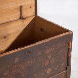Antique storage trunk dated 1861 #23