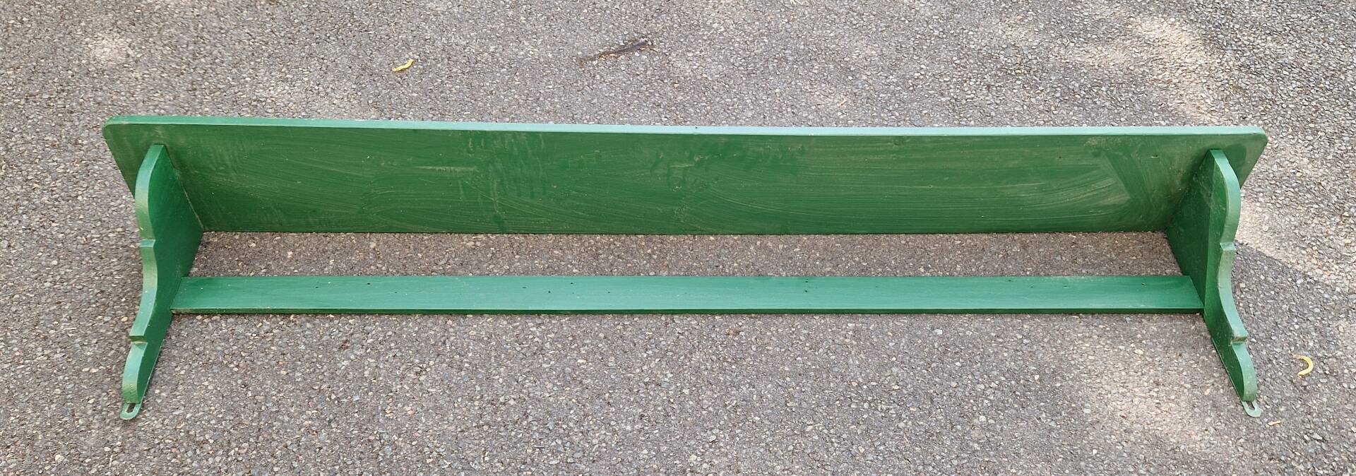 Etagère verte vintage