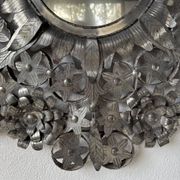 Miroir mexicain vintage en métal