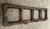 Vintage rattan coat rack from the 60s