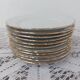 12 dessert plates porcelain Bavaria, Winterling