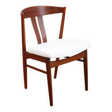 Chaise  scandinave en teck – Carl Ewent Ekstrom - Restaurée