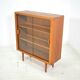 Showcase by CFC Silkeborg 1960s Danish teak Scandinavian display cabin