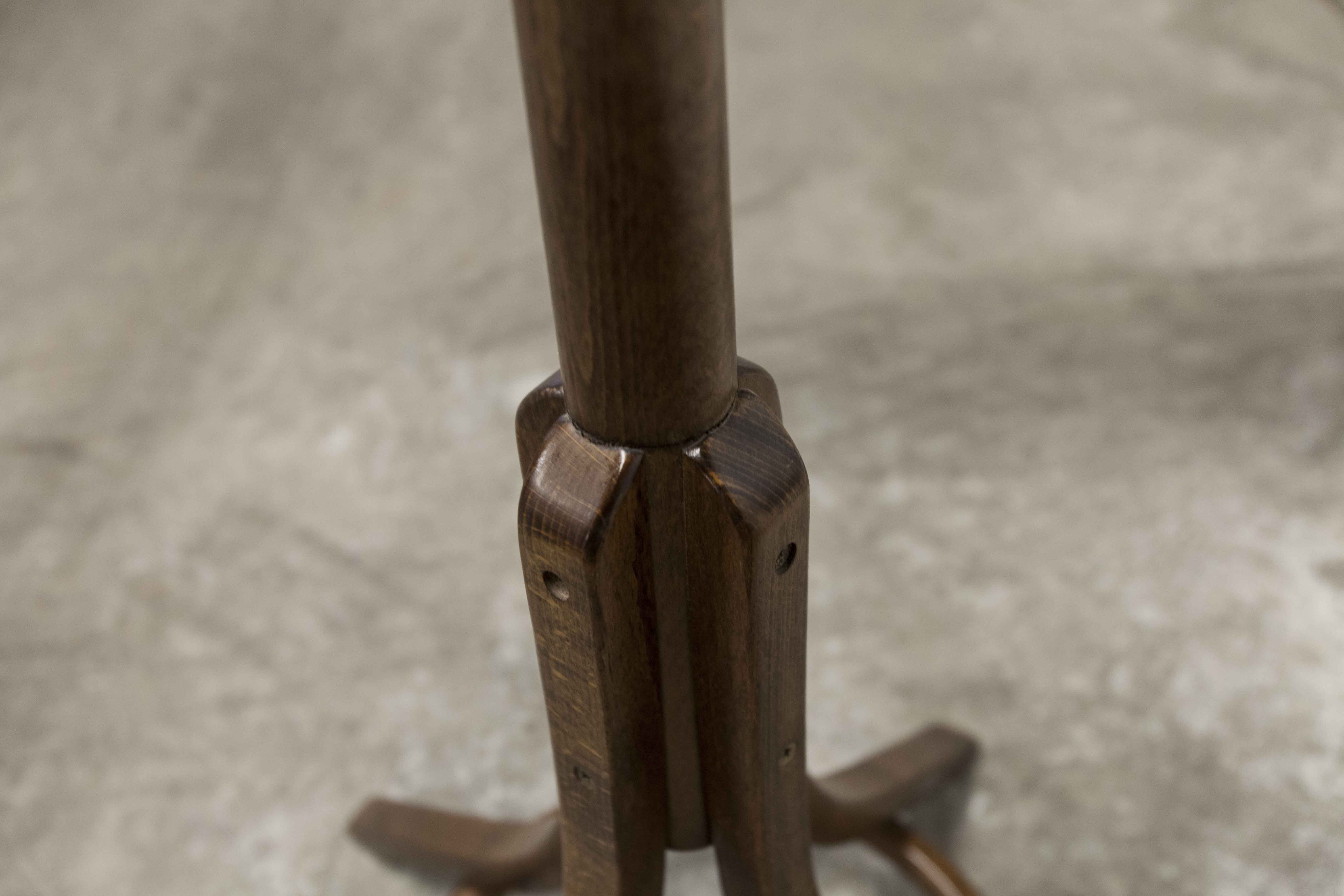 Coat rack Baumann 1960 dark brown