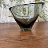 Large asymmetrical bowl designed by Per Lütken for Holmegaard