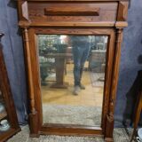 Wooden mirror, 127x89 cm