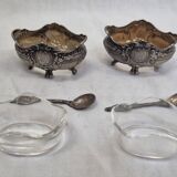 Late 19th century Medici salt cellars