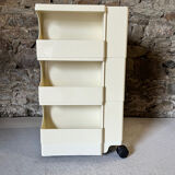 BOBY rolling trolley by Joe Colombo for Bieffeplast