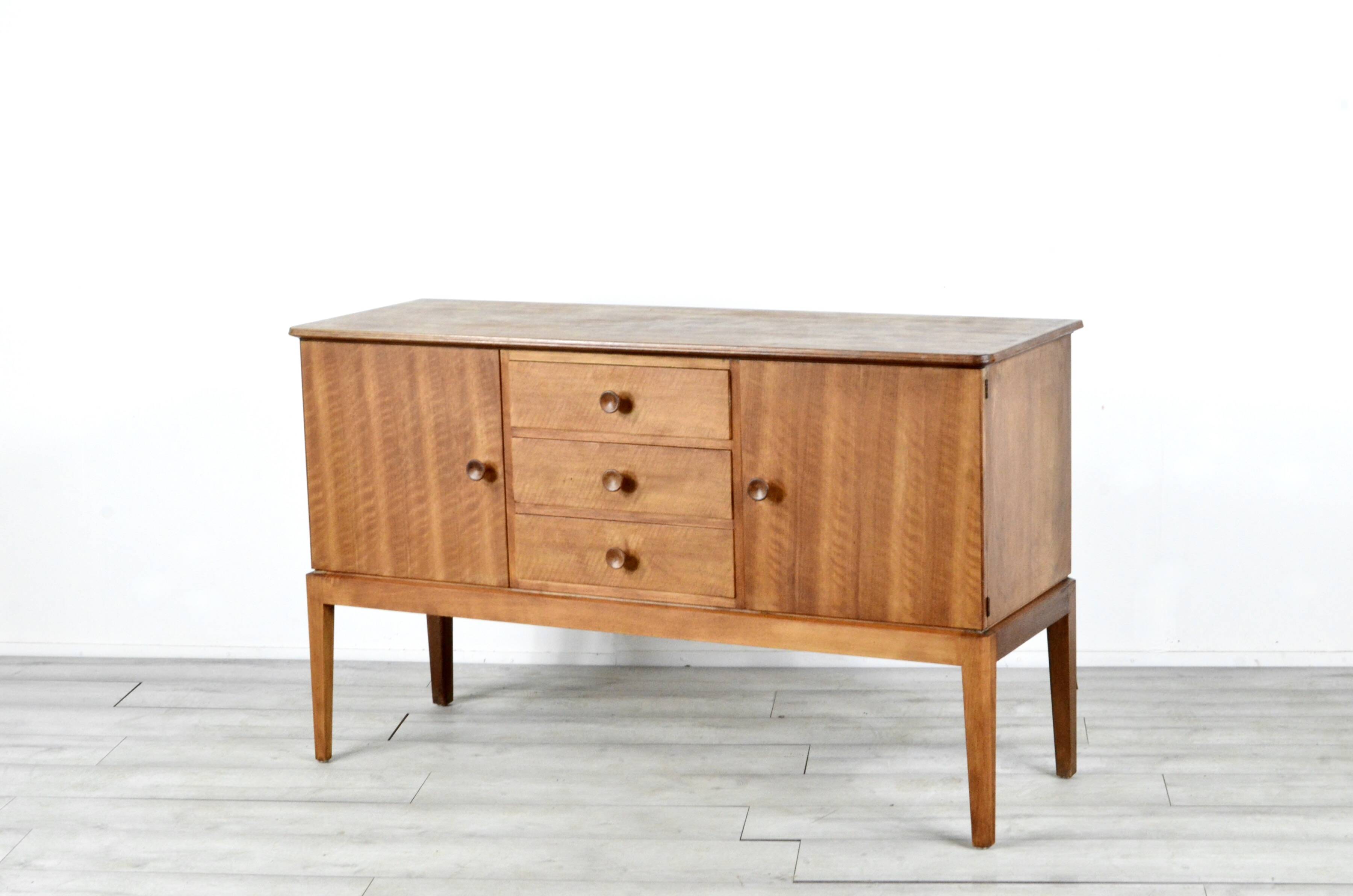 Midcentury Gordon Russell for Heal's walnut sideboard
