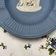 Superbe cendrier Jasperware Wedgwood england bleu