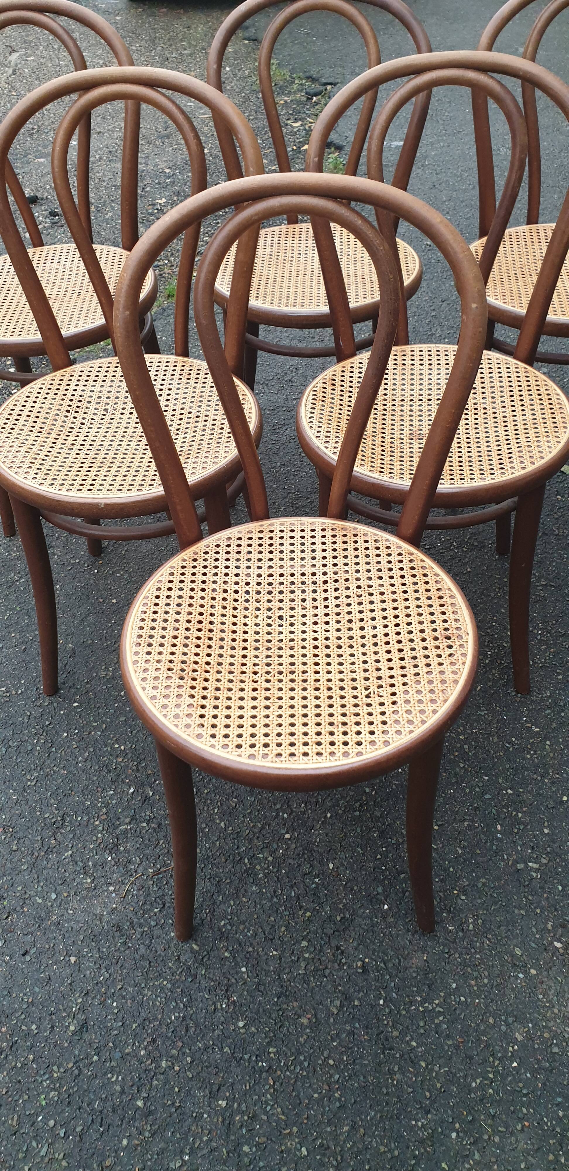 6 chaises bistrot bauman