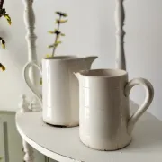 Pair of small jugs Utzschneider & Sarreguemines