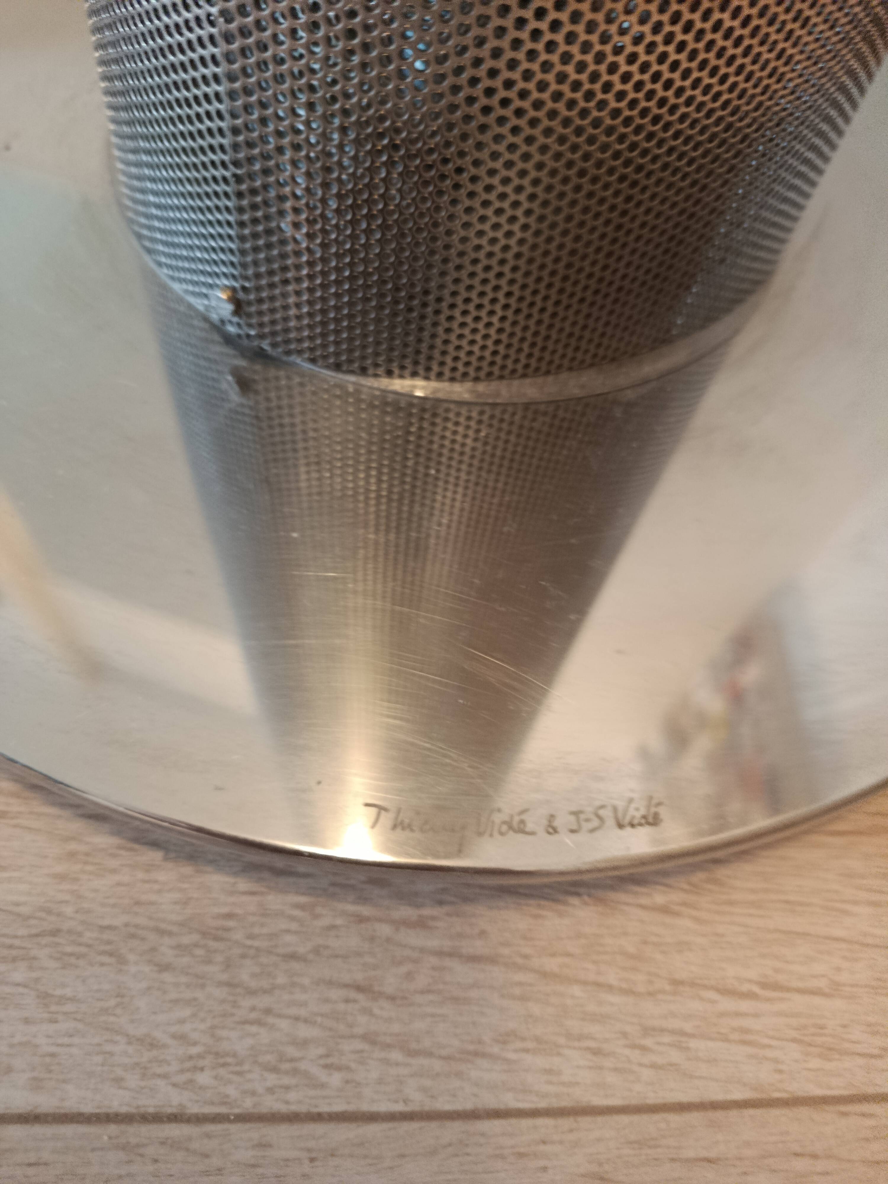 "Spiral" floor lamp by Thierry Vidé, 1998