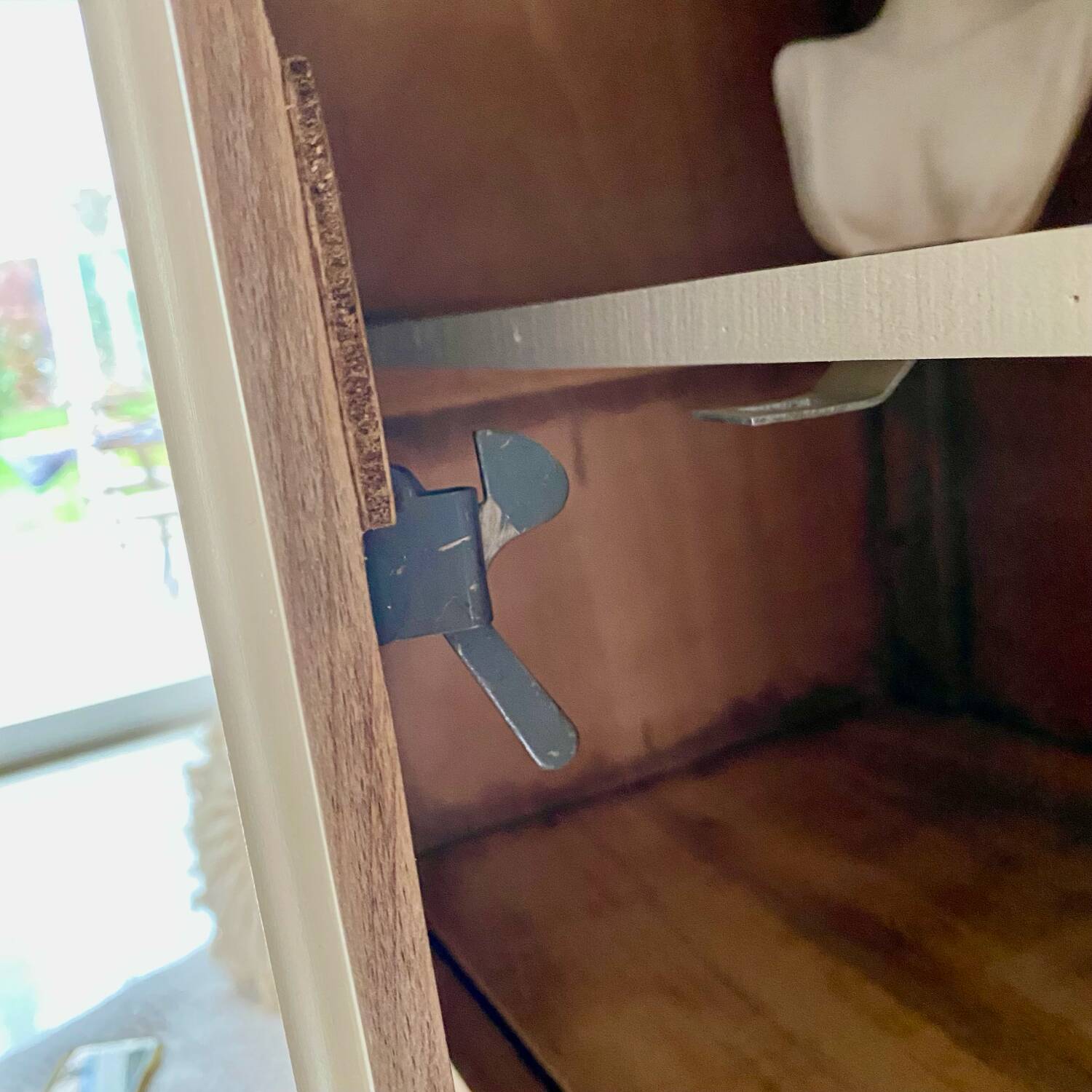 Revamped wooden cabinet