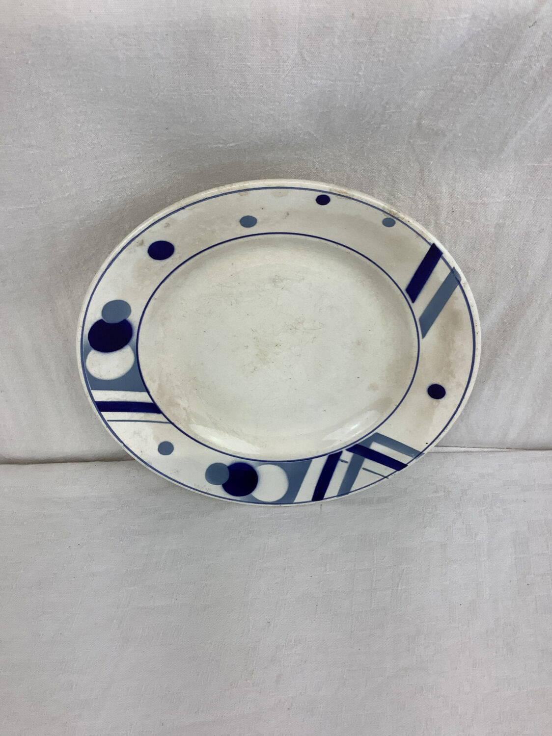 Fruit bowl made in France Sarreguemines Digoin