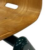 Chaise de salle à manger vintage industrielle Pagwood de Woodmar Design des années 70