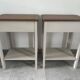 Vintage bedside tables