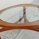 Table basse teck vintage scandinave