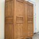Parisian wardrobe art deco 1930 removable wardrobe beech solid