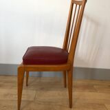 Série 6 chaises vintages style scandinave