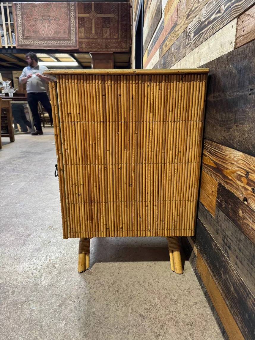 Rattan jam pot