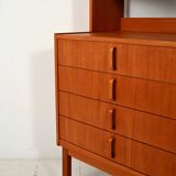 Scandinavian teak bookcase by Bertil Fridhagen for Bodafors, 1960s