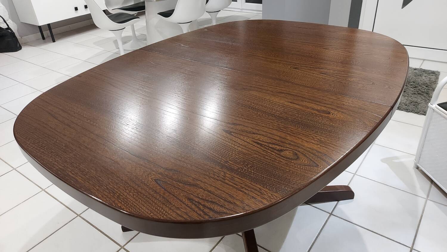 Baumann house extendable table vintage 1970s