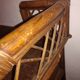 Bamboo and rattan extra furniture hairdresser