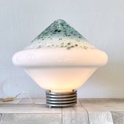 Grande lampe Murano Fratelli Toso - Étiquette originale - Space Age