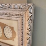 Vintage French Wall Mirror, Vintage Mirror, Shabby Chic Wall Mirror